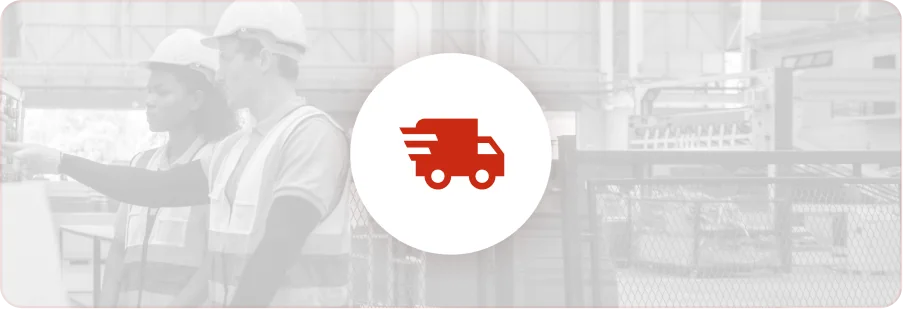 Supply Chain Truck Icon